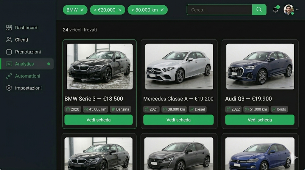 Demo catalogo online concessionaria